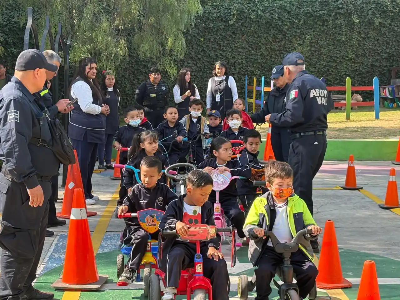 Celebración escolar en el Colegio Finlandés en Tepotzotlán
