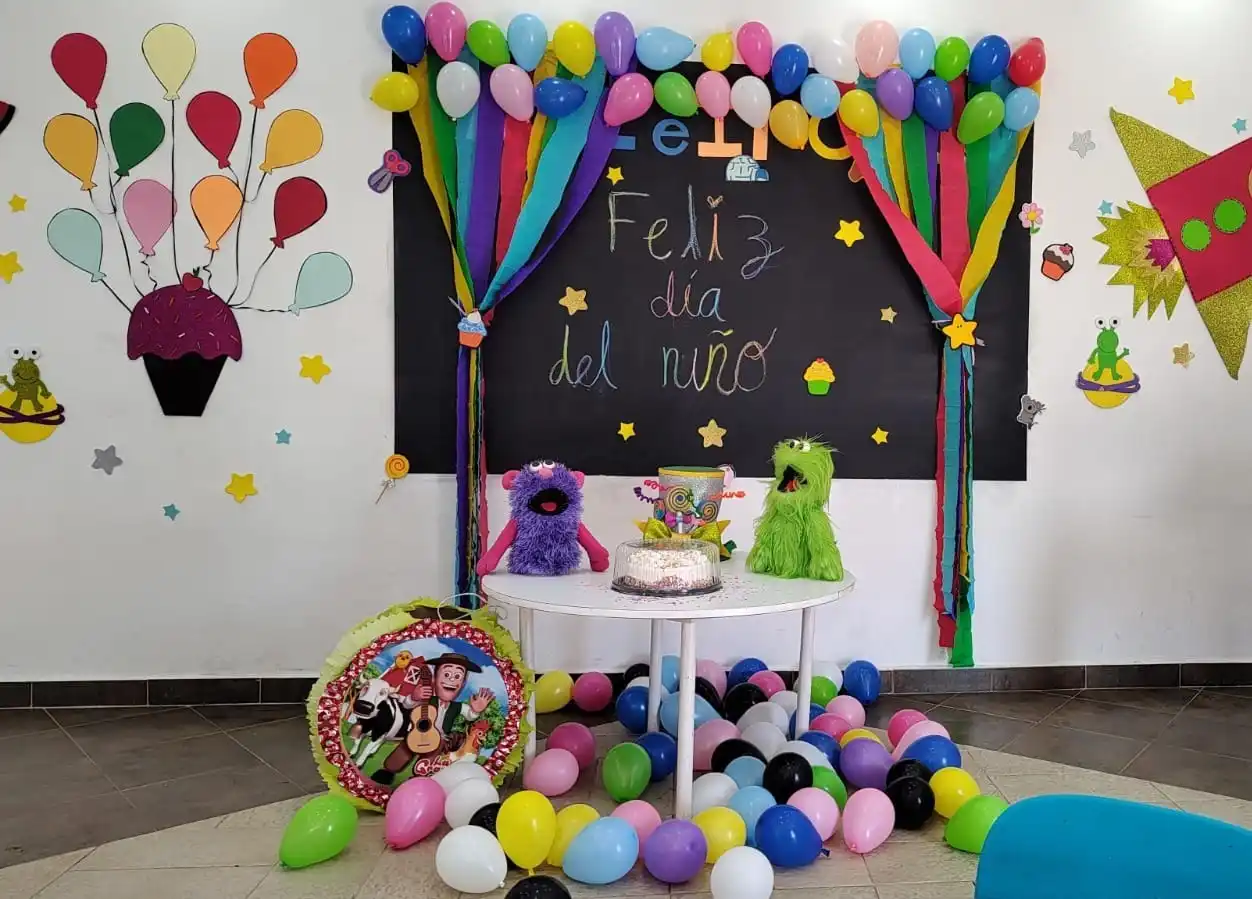 Evento cultural del Colegio Finlandés en Tepotzotlán con niños