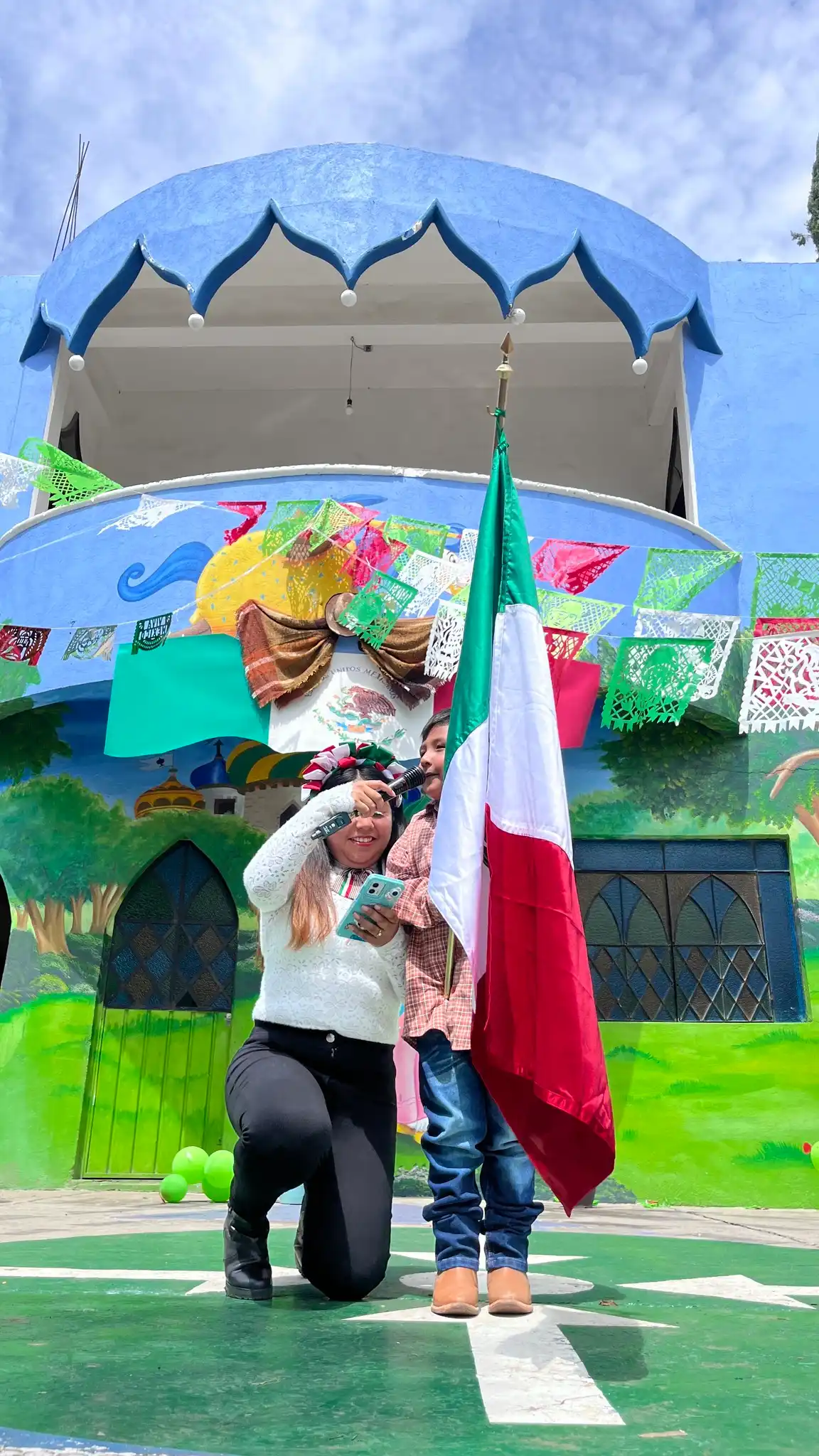 Celebración del día del niño en el Colegio Finlandés Tepotzotlán